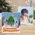 [ARTSAM] DIY Weihnachten Winter Landschaft 3D Rahmen Kit – einfach herzustellendes Kunst- und Bastelzubehör für einzigartige Kreationen 
